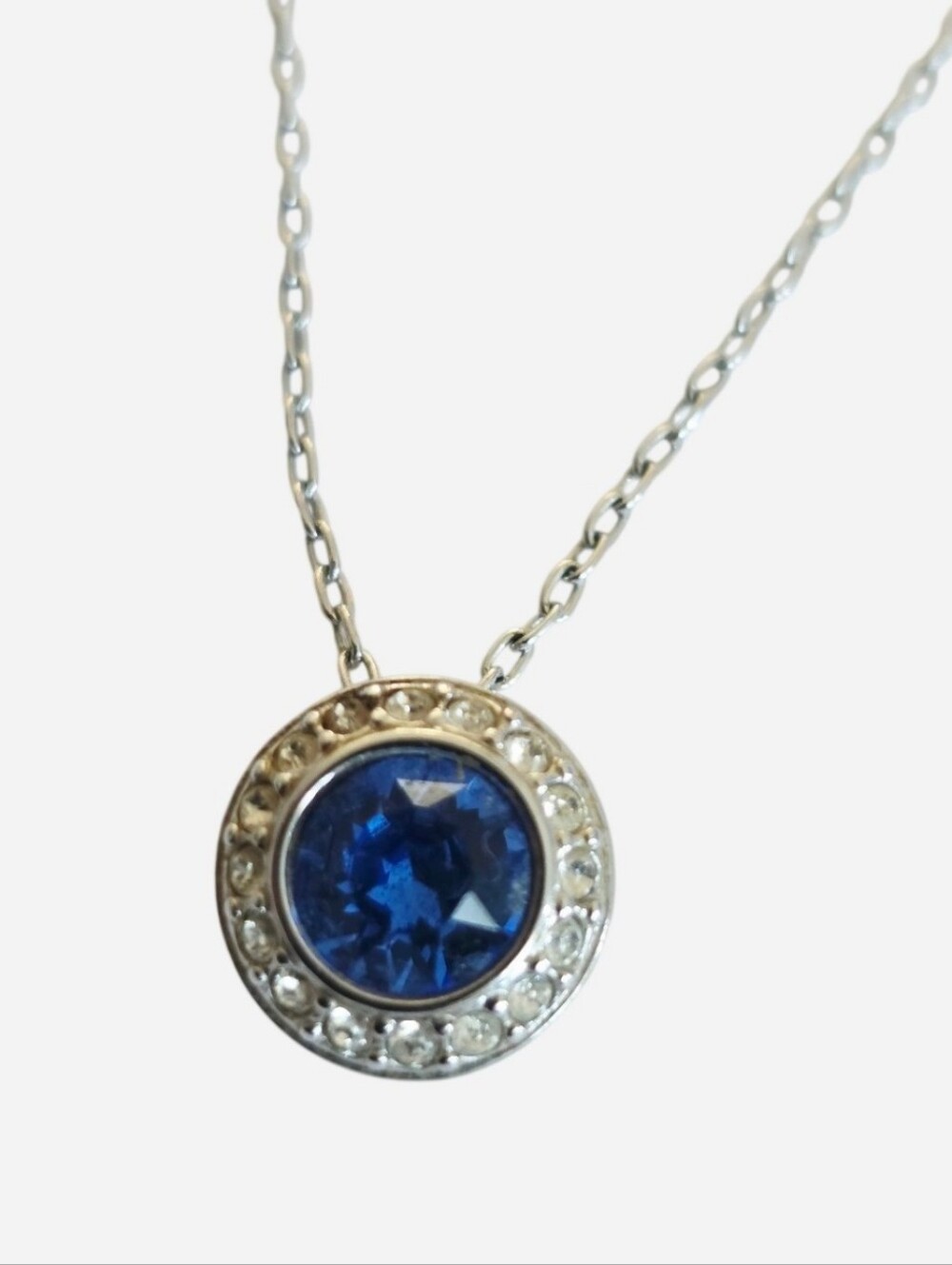 SWAROVSKI Angelic Sapphire- Crystal Pendant Necklace